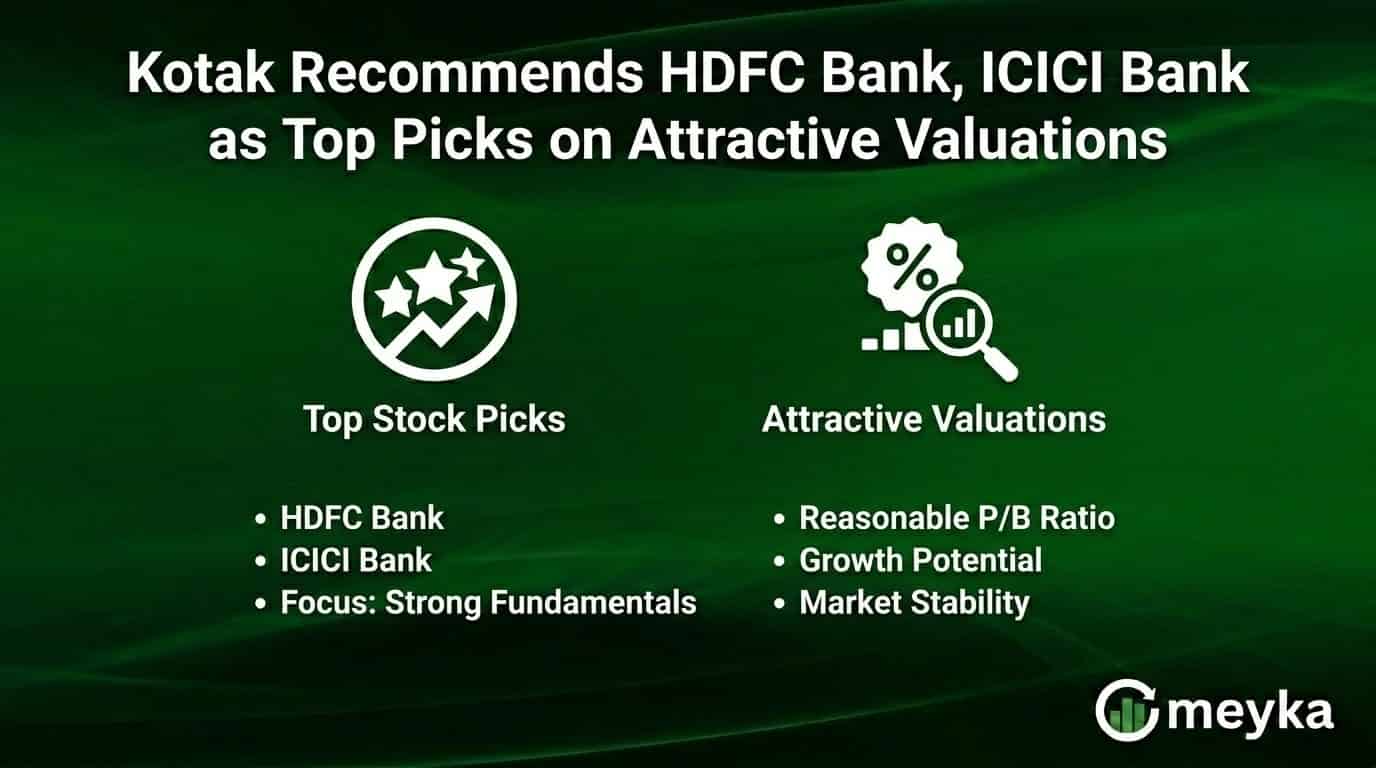 Kotak Recommends HDFC Bank, ICICI Bank as Top Picks on Attractive Valuations