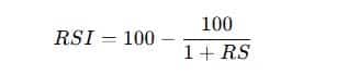 RSI Formula