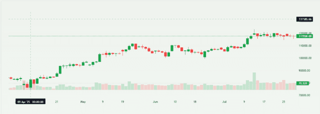 BTCUSD Current Chart Overview 