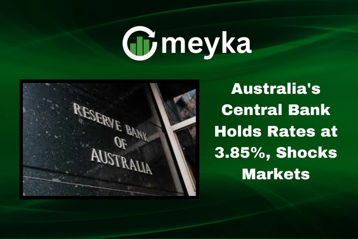 Australia’s Central Bank Holds Rates at 3.85%, Shocks Markets