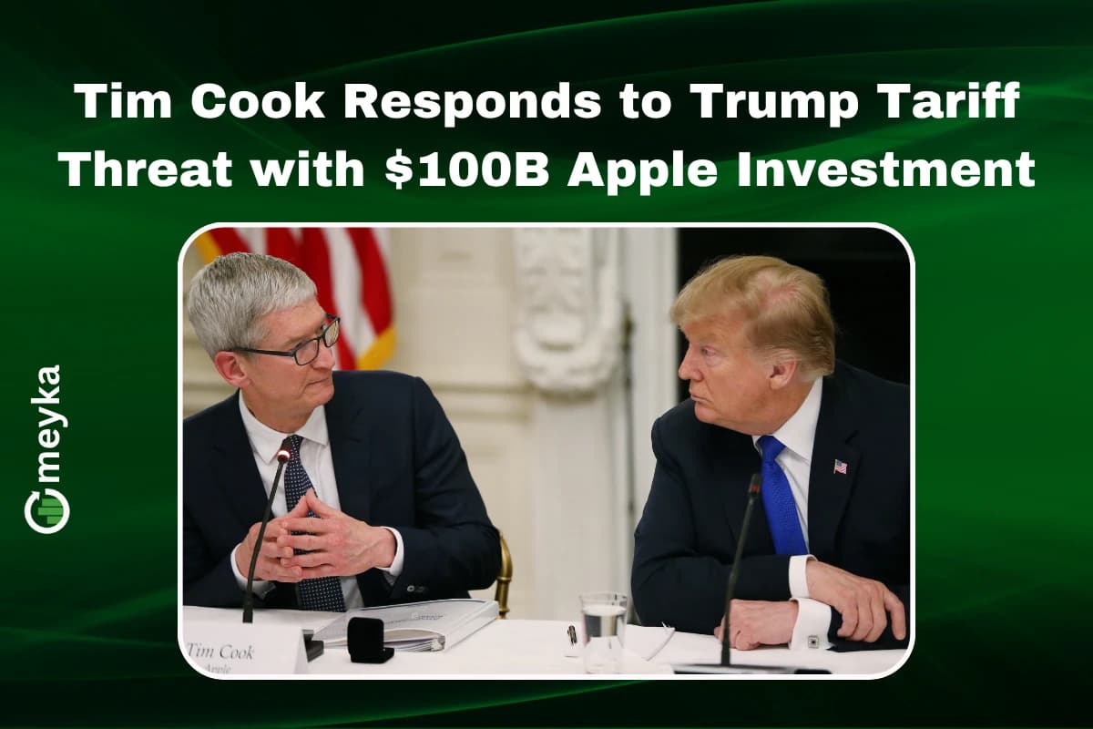 Tim Cook Responds to Trump Tariff Threat with $100B Apple Investment