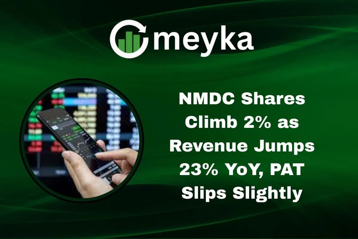 NMDC Shares Climb 2% as Revenue Jumps 23% YoY, PAT Slips Slightly