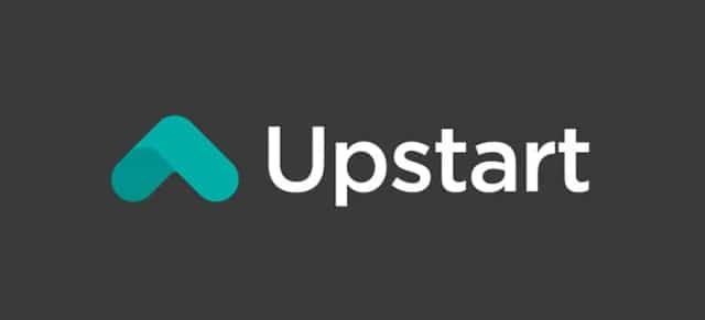 Upstart Holdings Inc. logo representing the company behind the $600 million convertible senior notes offering