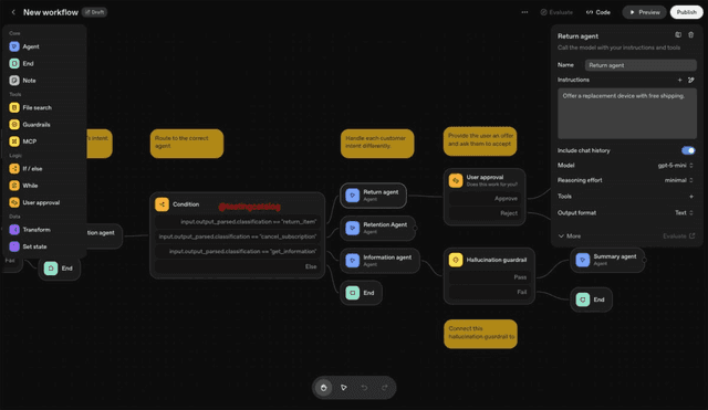 Medium Source: The leak shows OpenAI's Agent Builder lets users create AI workflows, aiming to rival Zapier and n8n.