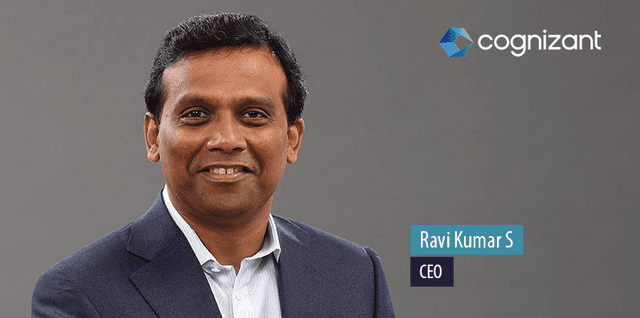 Ravi Kumar S is the CEO of Cognizant and Chair of the NASSCOM US CEO Forum, leading global tech collaboration.
