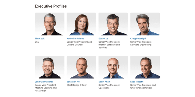 Apple's Former Executive Leaders Overview