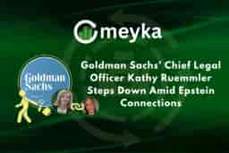 Goldman Sachs’ Chief Legal Officer Kathy Ruemmler Steps Down Amid Epstein Connections