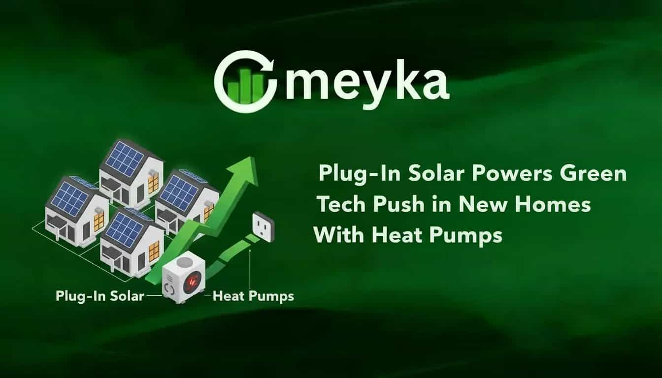 Plug-In Solar Powers Green Tech Push in New Homes With Heat Pumps