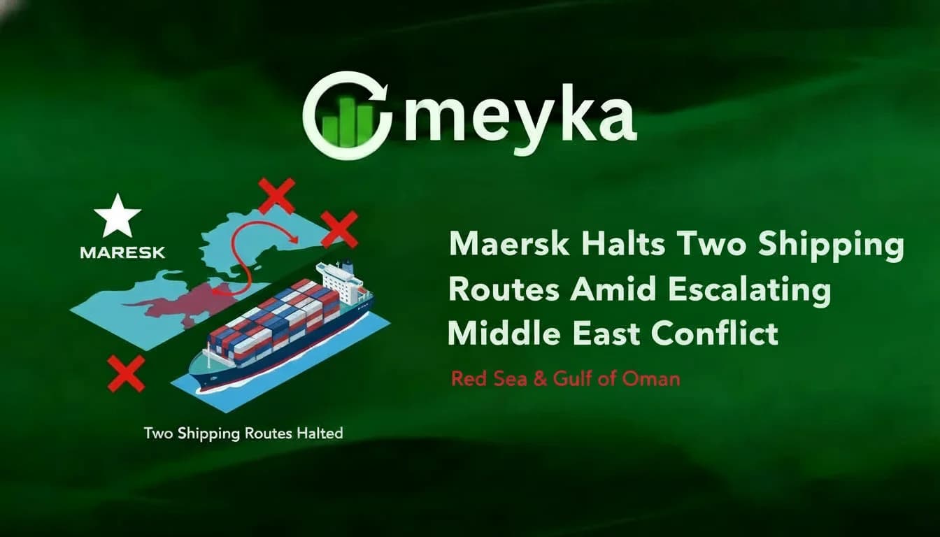 Maersk Halts Two Shipping Routes Amid Escalating Middle East Conflict