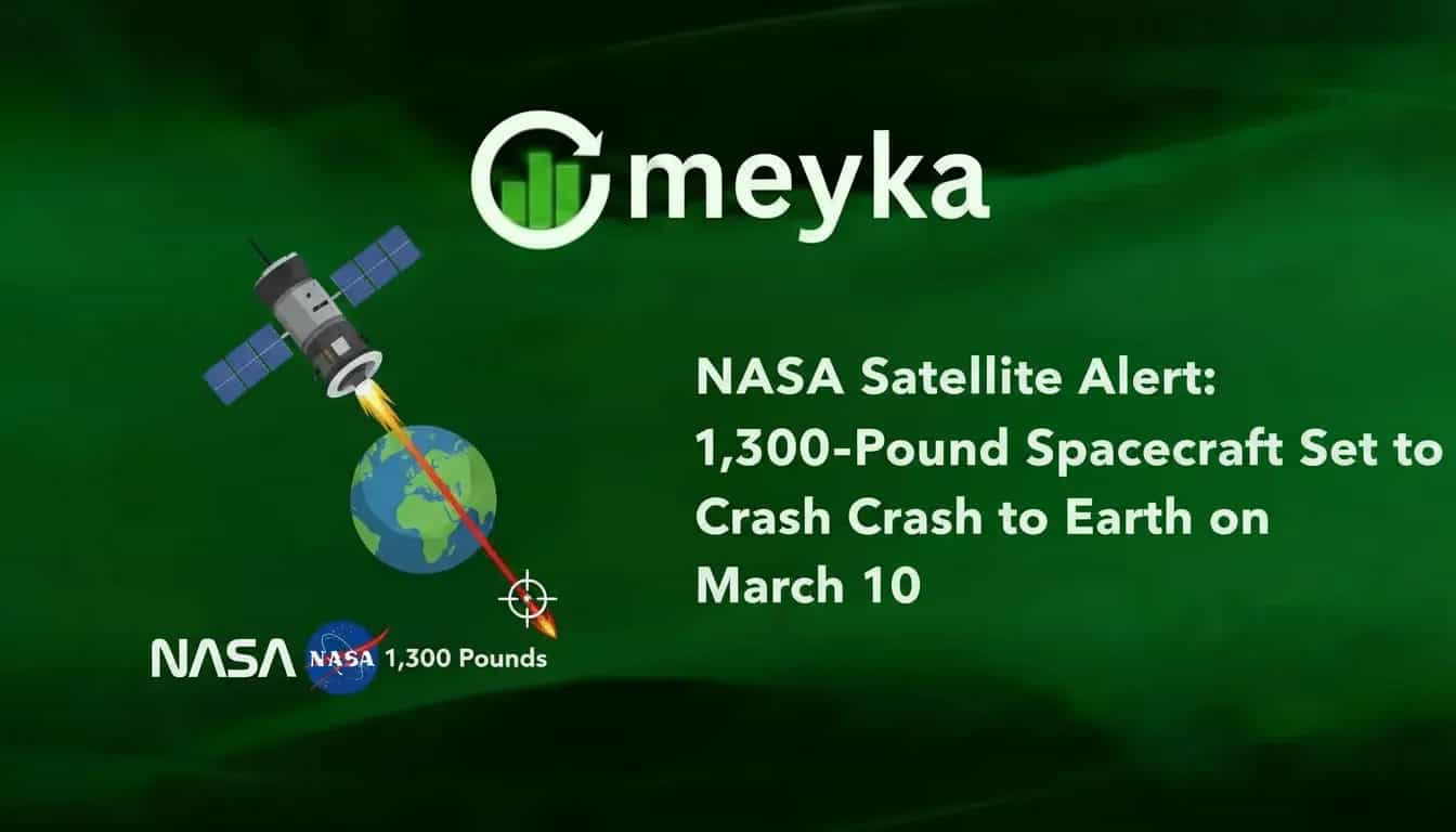 NASA Satellite Alert: 1,300 Pound Spacecraft Set to Crash to Earth on March 10