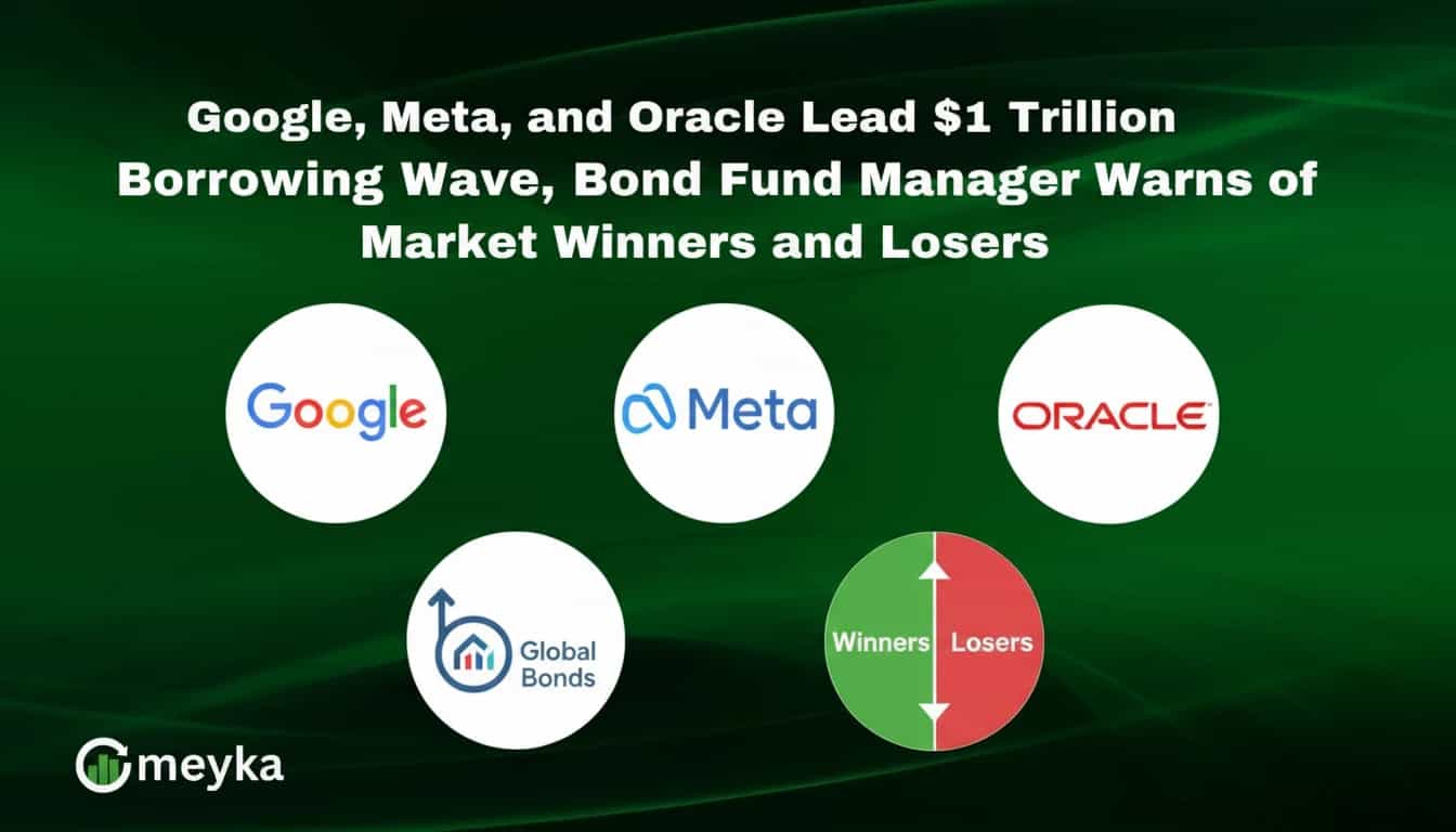Google, Meta, and Oracle Lead $1 Trillion Borrowing Wave, Bond Fund Manager Warns of Market Winners and Losers