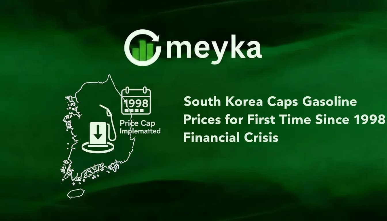 South Korea Caps Gasoline Prices for First Time Since 1998 Financial Crisis