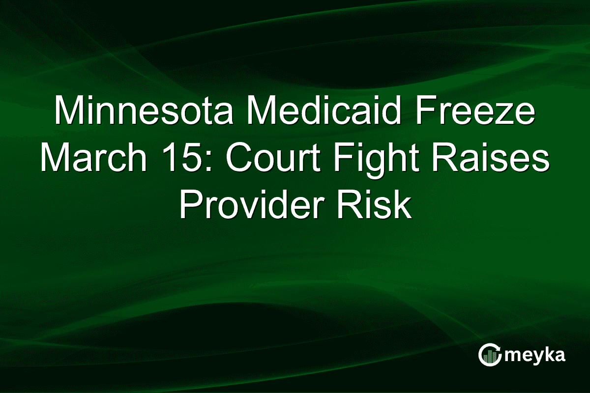 Minnesota Medicaid Freeze March 15: Court Fight Raises Provider Risk