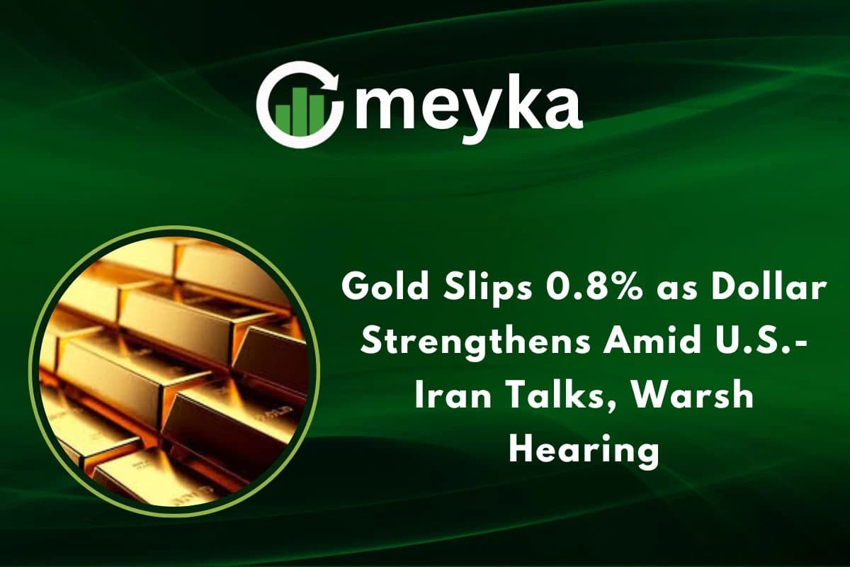 Gold Slips 0.8% as Dollar Strengthens Amid U.S.-Iran Talks, Warsh Hearing
