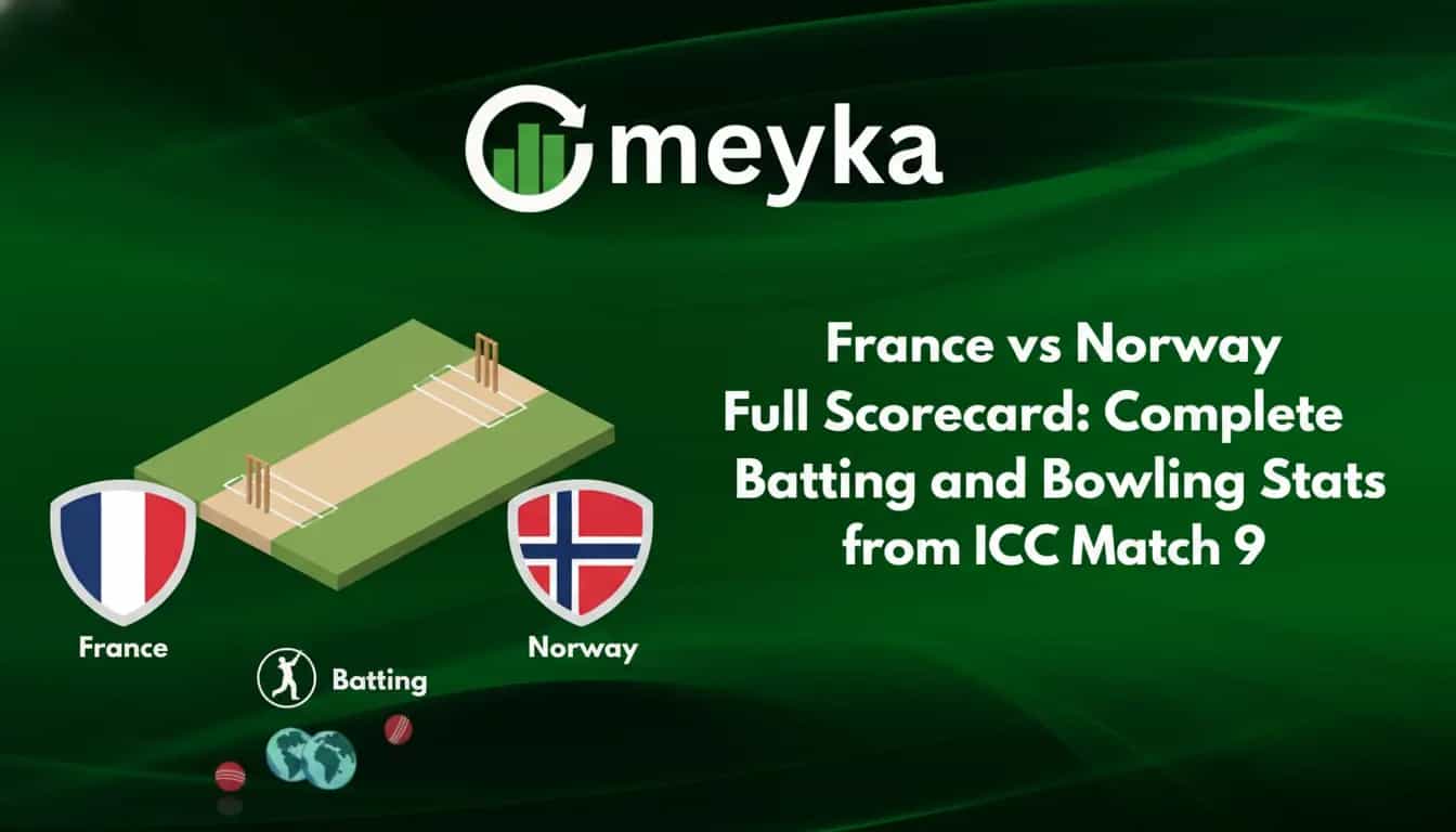 France vs Norway Full Scorecard: Complete Batting and Bowling Stats from ICC Match 9