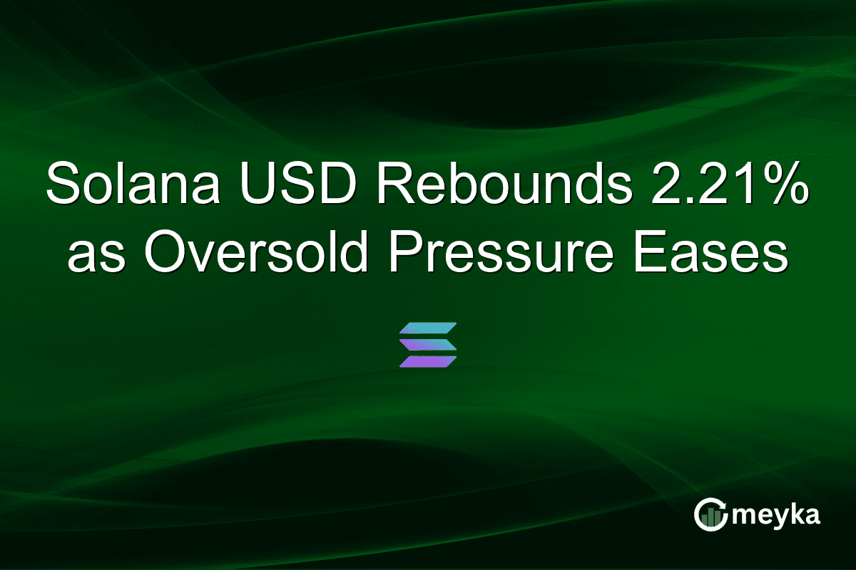 Solana USD Rebounds 2.21% as Oversold Pressure Eases