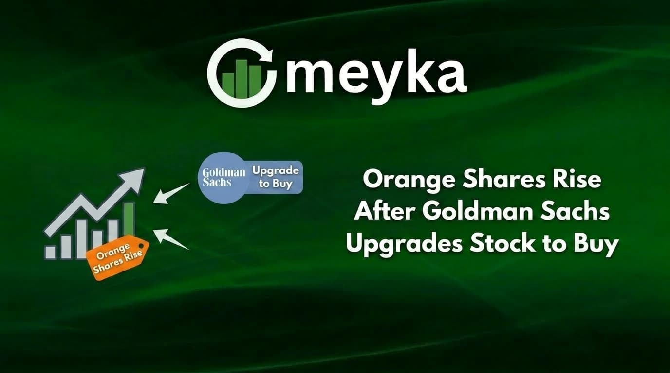 Orange Shares Rise After Goldman Sachs Upgrades Stock to Buy