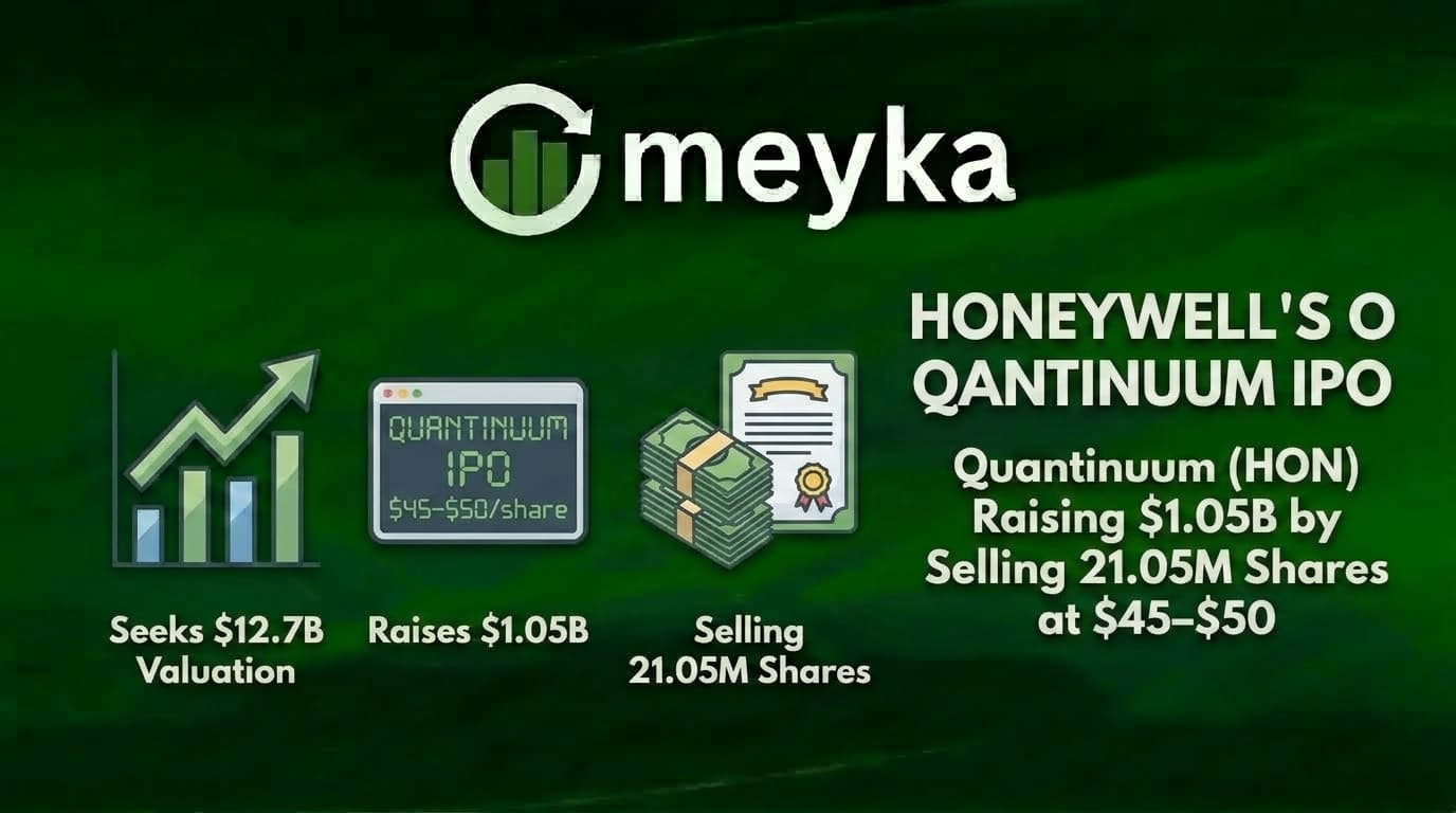 Honeywell’s Quantinuum IPO Targets $12.7B Valuation With $1.05B Fundraising Plan