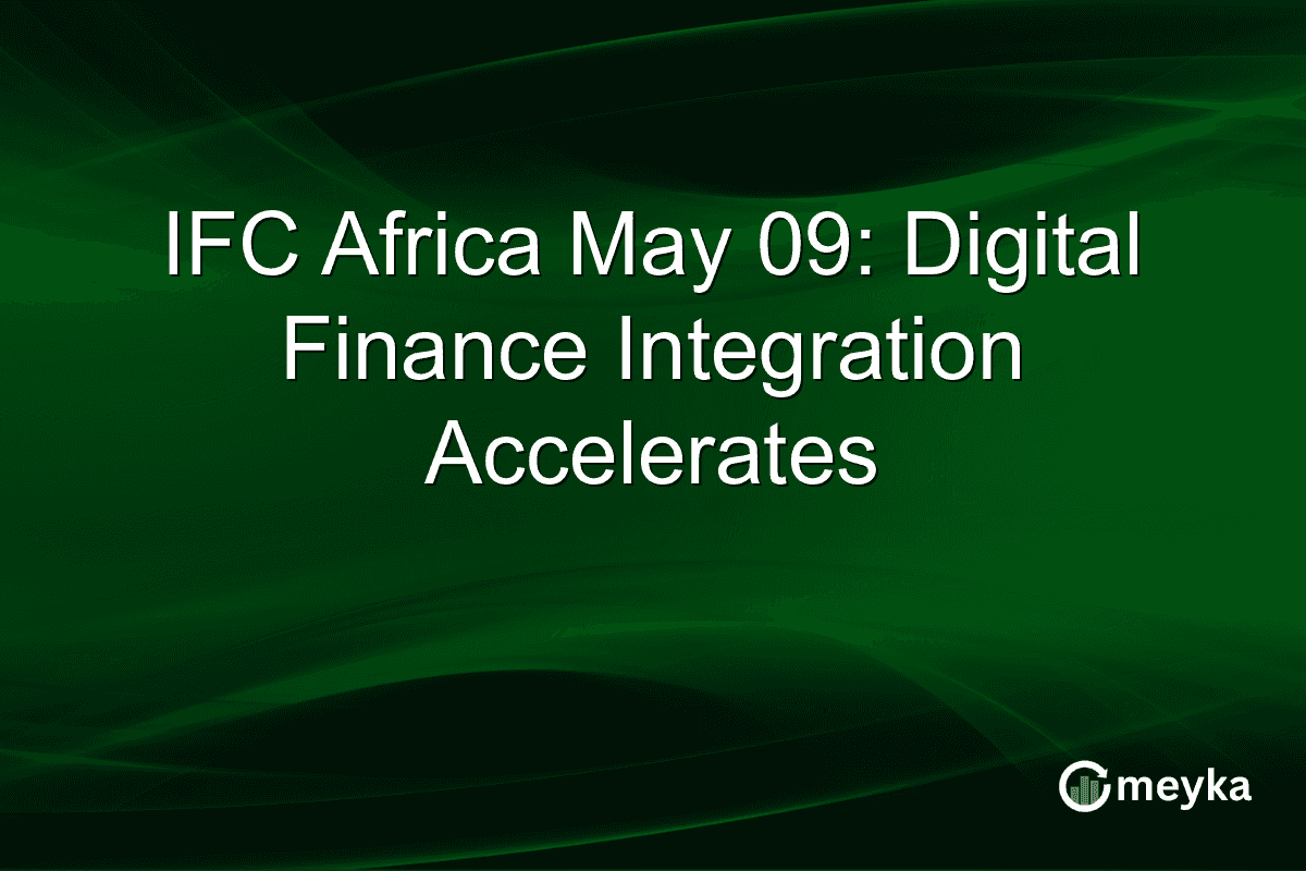 IFC Africa May 09: Digital Finance Integration Accelerates