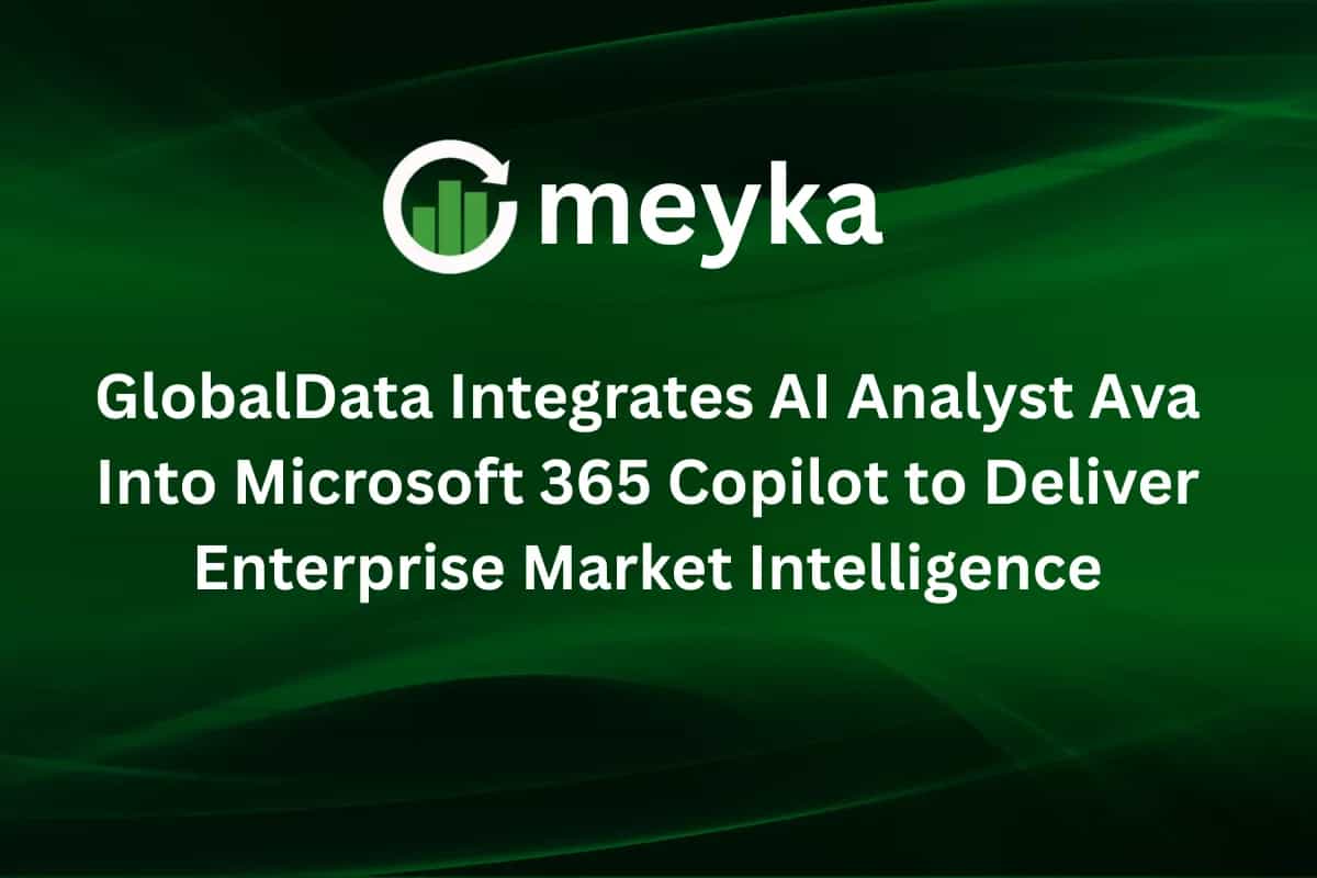 GlobalData Integrates AI Analyst Ava Into Microsoft 365 Copilot to Deliver Enterprise Market Intelligence