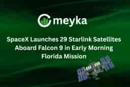 SpaceX Launches 29 Starlink Satellites Aboard Falcon 9 in Early Morning Florida Mission