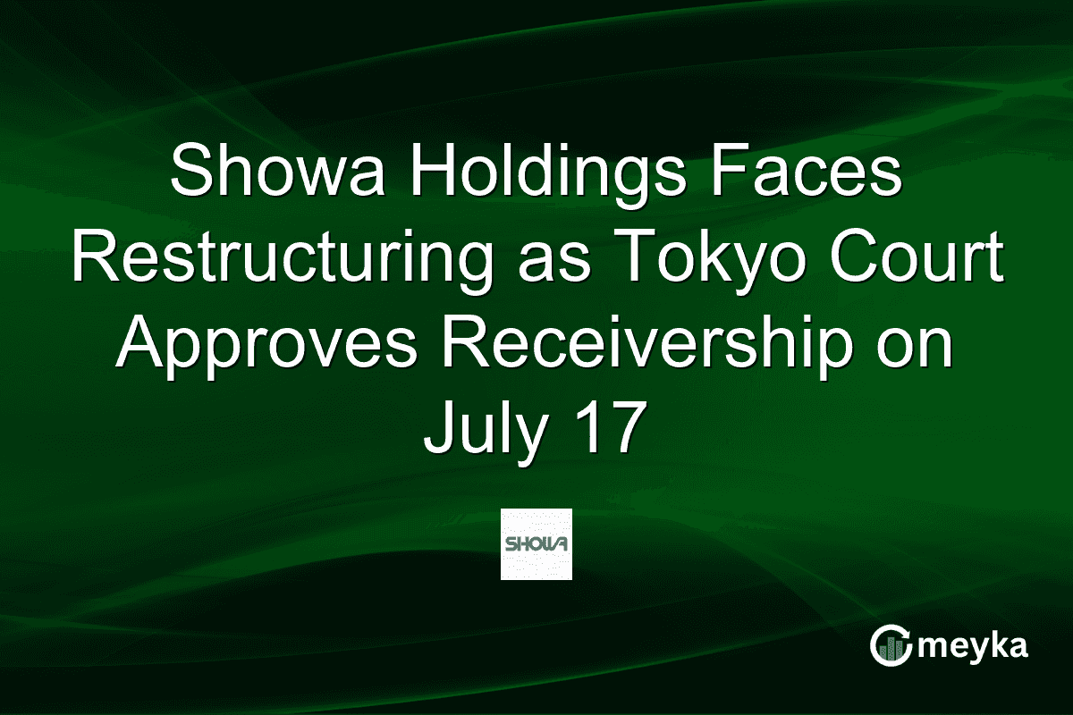 Showa Holdings Faces Restructuring as Tokyo Court Approves Receivership on July 17