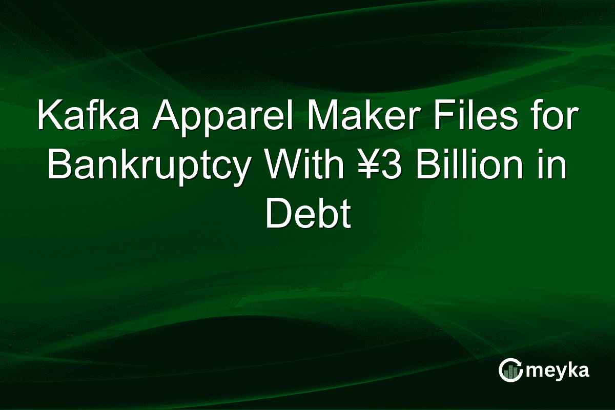 Kafka Apparel Maker Files for Bankruptcy With ¥3 Billion in Debt