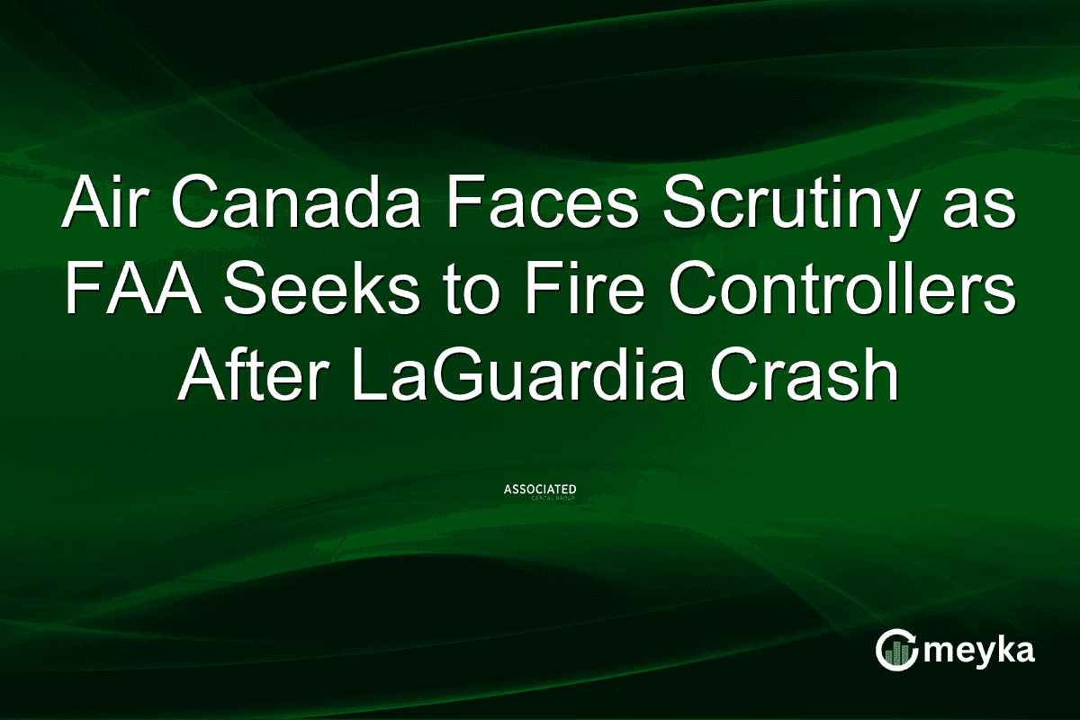 Air Canada Faces Scrutiny as FAA Seeks to Fire Controllers After LaGuardia Crash