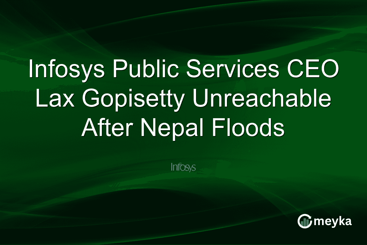 Infosys Public Services CEO Lax Gopisetty Unreachable After Nepal Floods