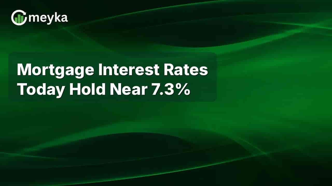 Mortgage Interest Rates Today Hold Near 7.3%