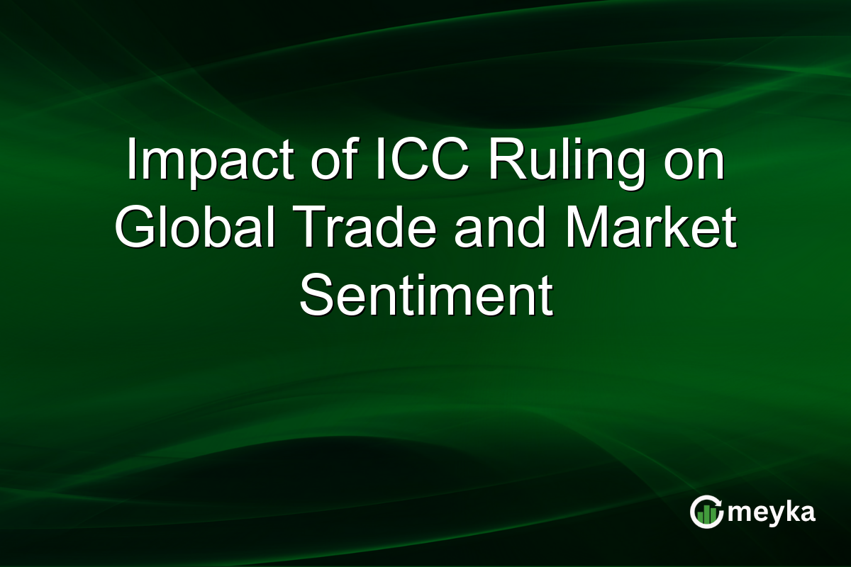 Impact of ICC Ruling on Global Trade and Market Sentiment