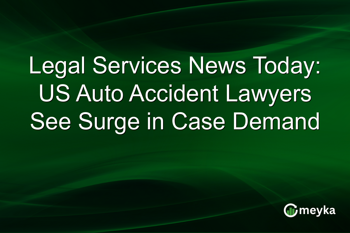 今日の法律サービス ニュース: 米国の自動車事故弁護士、事件の需要が急増